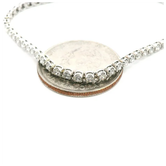 Necklace with a round pendant on a white background