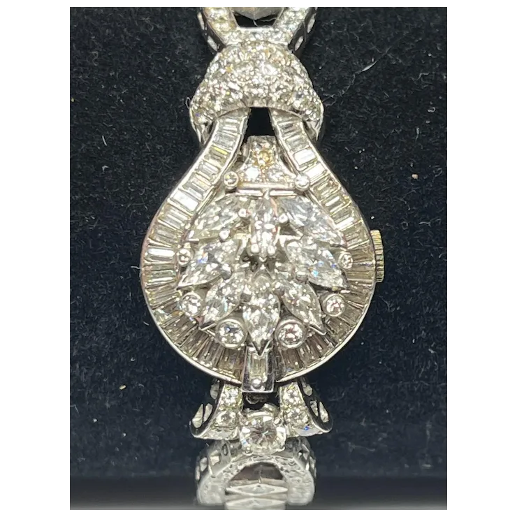 Diamond pendant on a black background