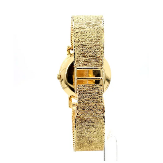 Patek Philippe Geneve Vintage 2506 Manual 18K Gold Mesh Bracelet Watch