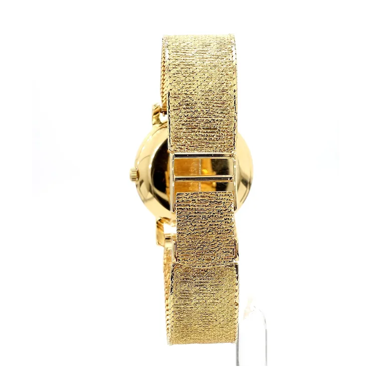 Patek Philippe Geneve Vintage 2506 Manual 18K Gold Mesh Bracelet Watch