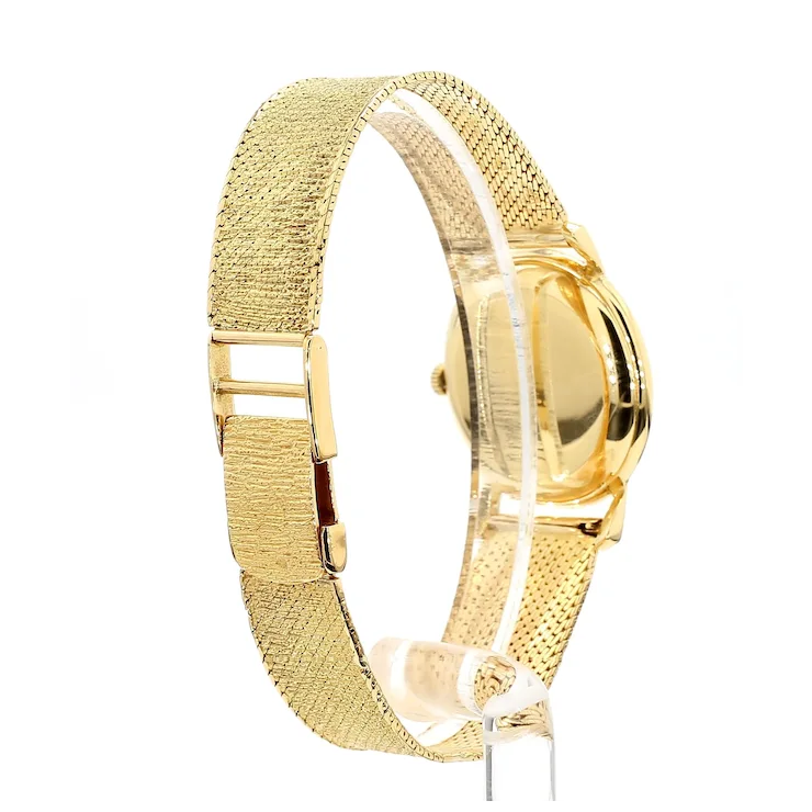 Patek Philippe Geneve Vintage 2506 Manual 18K Gold Mesh Bracelet Watch