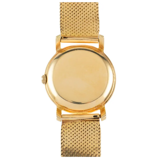 Patek Philippe Geneve Vintage 2506 Manual 18K Gold Mesh Bracelet Watch