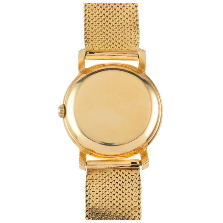 Patek Philippe Geneve Vintage 2506 Manual 18K Gold Mesh Bracelet Watch