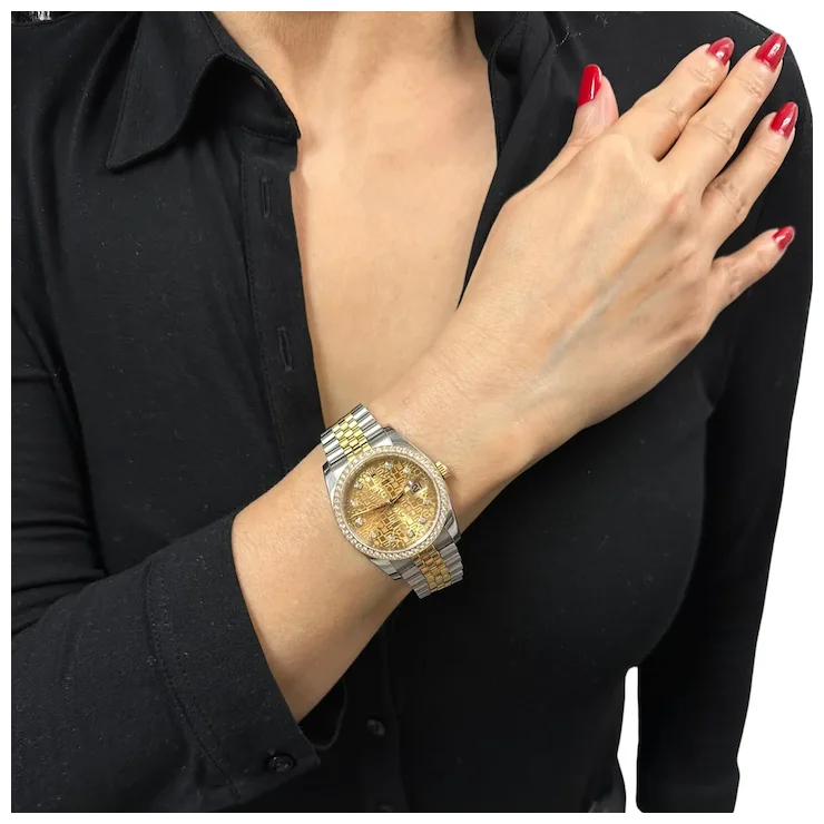 Rolex DATEJUST 36 Diamond Bezel (2016)