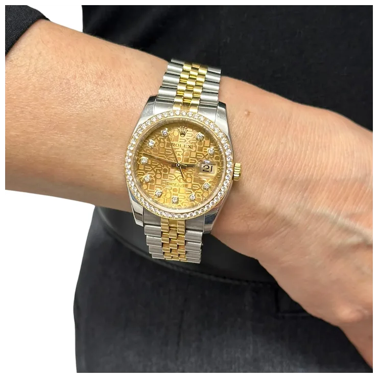 Rolex DATEJUST 36 Diamond Bezel (2016)