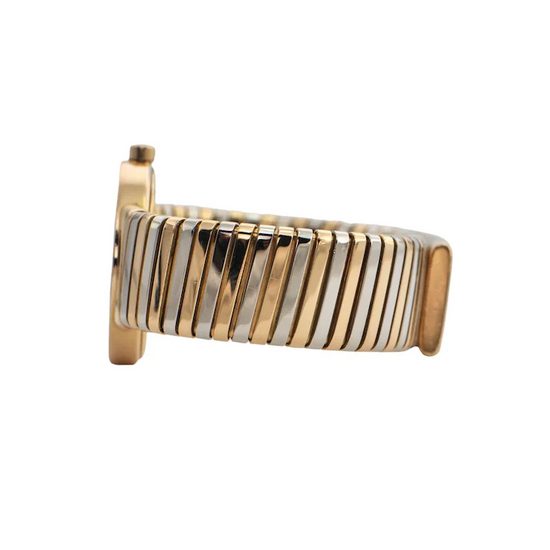 Vintage 18K Gold Bulgari Tubogas Wrist Watch
