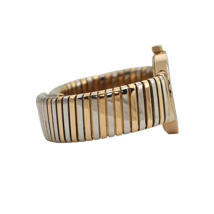 Vintage 18K Gold Bulgari Tubogas Wrist Watch