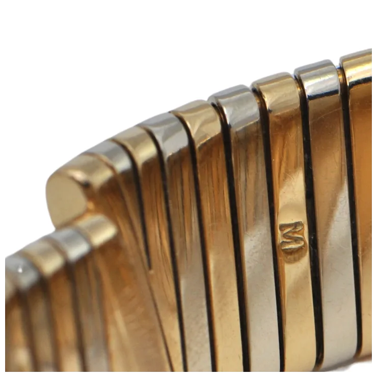 Vintage 18K Gold Bulgari Tubogas Wrist Watch