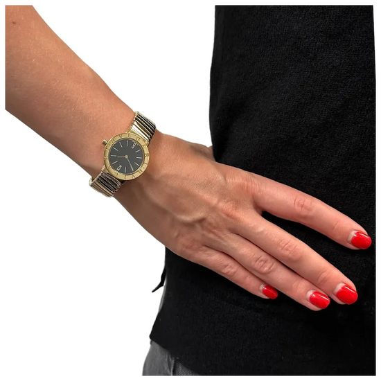 Vintage 18K Gold Bulgari Tubogas Wrist Watch