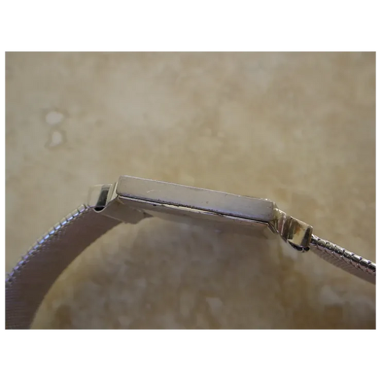 Vintage Audemars Piguet 18K White Gold, 26 Baguette Diamonds.