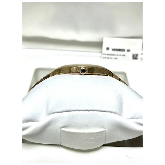 Vintage Cartier 31mm Tonneau-shaped Ladies Watch in 18K Rose Gold