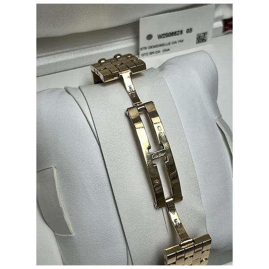 Vintage Cartier 31mm Tonneau-shaped Ladies Watch in 18K Rose Gold