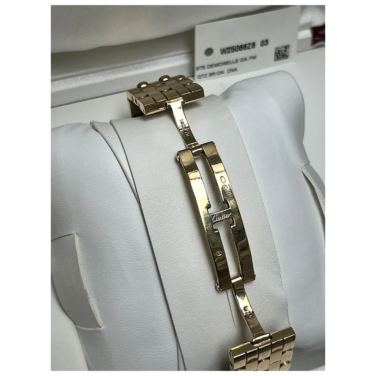 Vintage Cartier 31mm Tonneau-shaped Ladies Watch in 18K Rose Gold